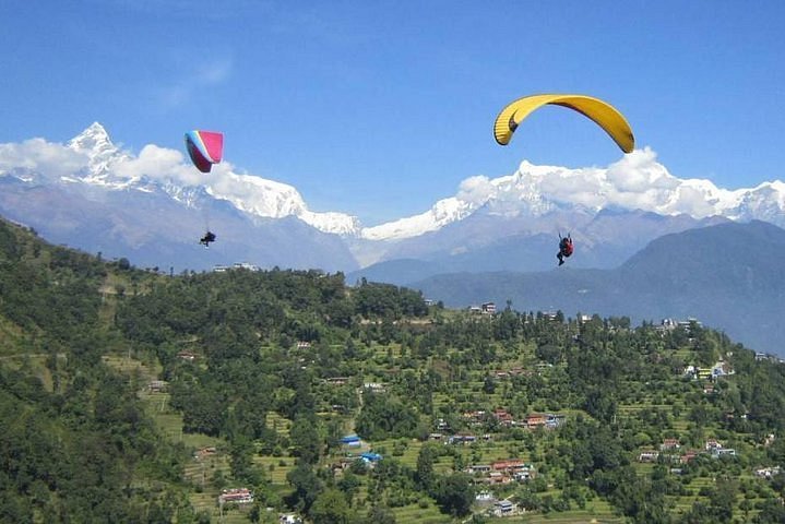 Paragliding in Pokhara